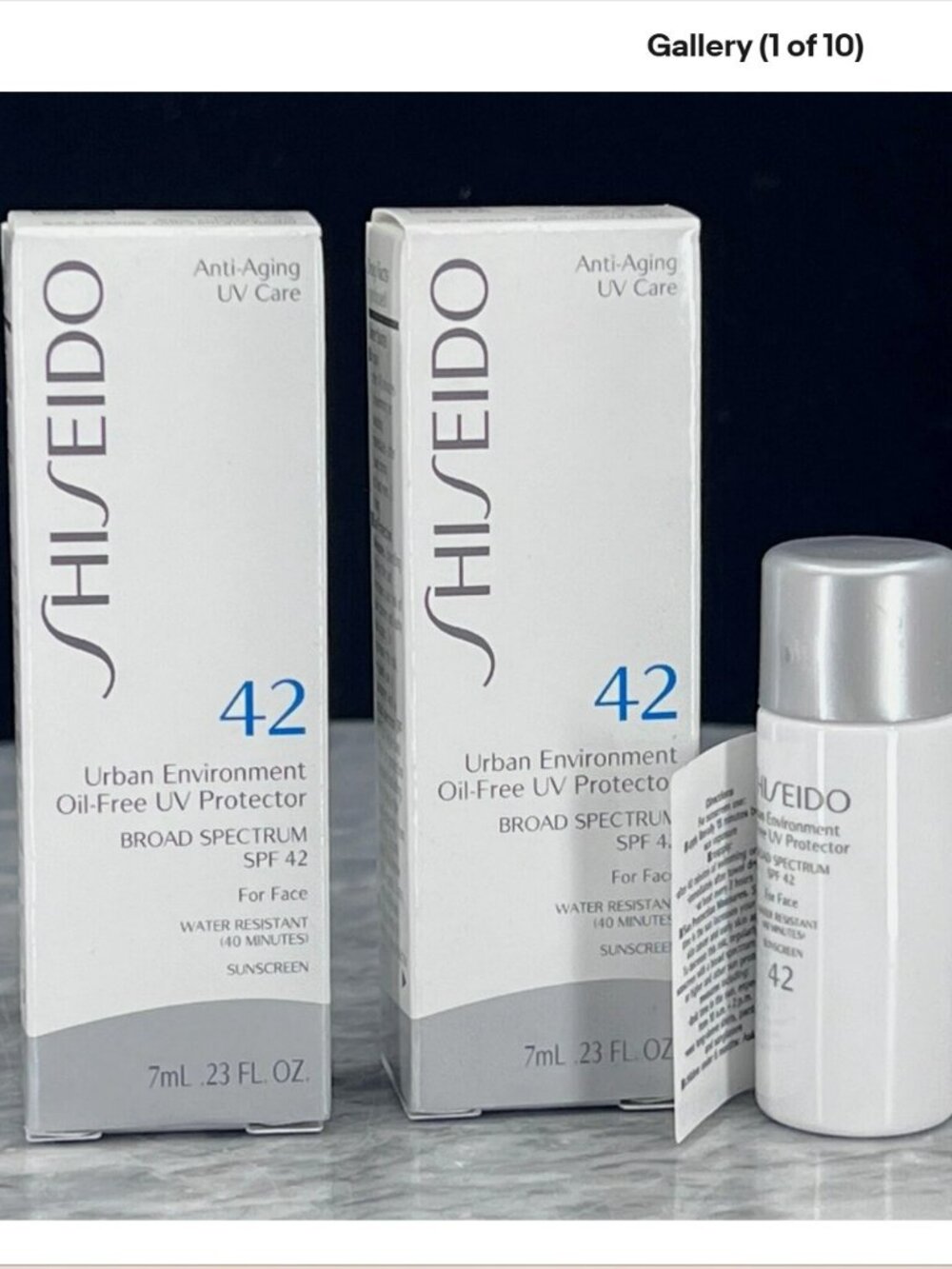 Set of Two -Shiseido UV Protector SPF 42 Sunscreen